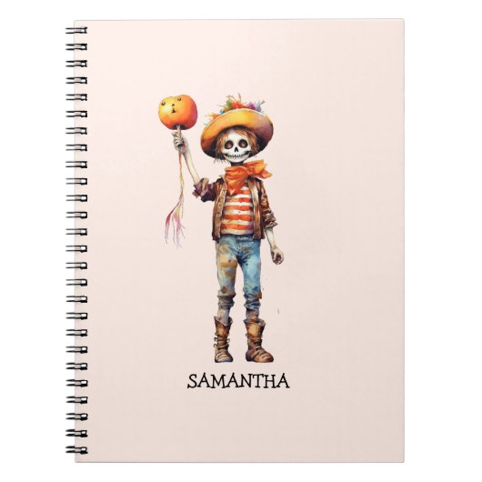 Aardige Kind Zombie - Schattig Halloween (3) Notitieboek (Voorkant)