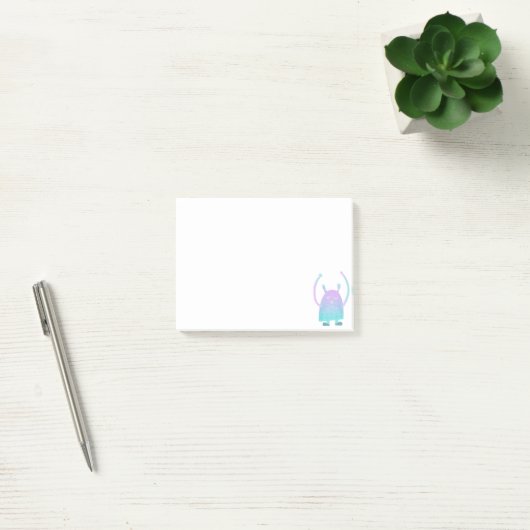 Aardige Kinderen Monster Karakter Post-it® Notes (Kantoor)