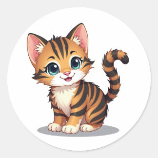 Aardige Kitten Stickers