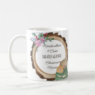 Aardige Kittens Aangepaste Favoriete Dingen Winter Koffiemok