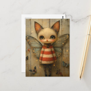 Aardige Kitty Fee Briefkaart