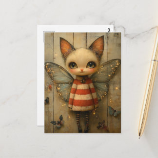 Aardige Kitty Fee Briefkaart