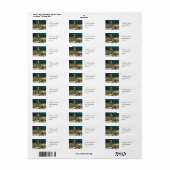 Aardige Kleine Zeemeermin Etiket (Full Sheet)