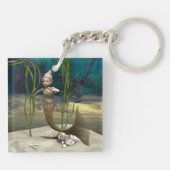 Aardige Kleine Zeemeermin Sleutelhanger (Achterkant)
