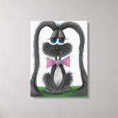 Aardige Konijn Konijn Canvas Afdruk (Voorkant)
