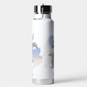 Aardige Konijn met Bril Persoonlijk Waterfles (Rechts)