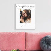 Aardige Koppel Aangepaste Foto Canvas Afdruk (Insitu (Woonkamer))