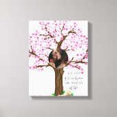 Aardige Koppel Aangepaste Foto Canvas Afdruk (Voorkant)