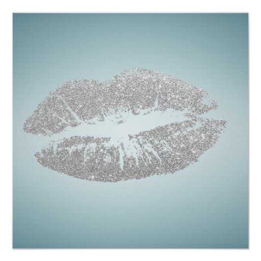 Aardige kus, lippen, visagist poster (Voorkant)
