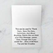 Aardige Kus Sneeuwman Koppel Feestdagen Kaart (Binnen)