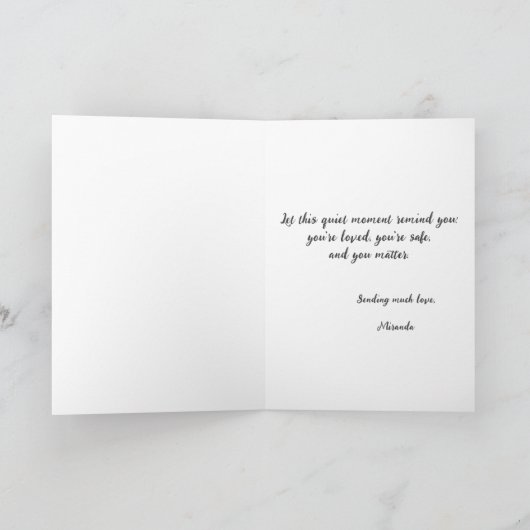 Aardige Labradors hond en Reekalf Aanmoedigingskaa Kaart (Binnen)