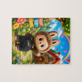 Aardige Labubu Kids Puzzel (Horizontaal)