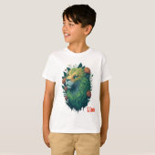 AARDIGE LEEUW T-SHIRT (Voorkant volledig)