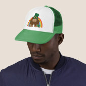 Aardige Leprechaun Bigfoot Trucker Pet (In situ)