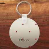 Aardige Lieve Lieveheersbeestjes,Persoonlijke-Lumi Sleutelhanger (Voorkant)
