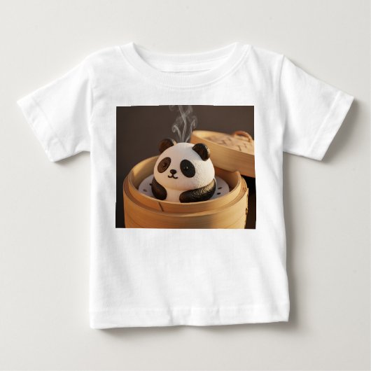 Aardige Pandamocha in Bamboestomer (Voorkant)