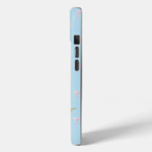 Aardige Pastel Blauwe Roze Strik Bijbel Turquoise Case-Mate iPhone Case (Achterkant / Links)