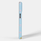 Aardige Pastel Blauwe Roze Strik Bijbel Turquoise Case-Mate iPhone Case (Achterkant / Rechts)