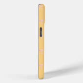 Aardige Pastel Perzik Roze Strik Christelijke Roze Case-Mate iPhone Case (Achterkant / Rechts)