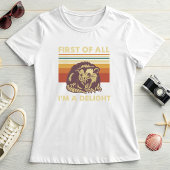 Aardige Possum Retro; Grappige Zomer Statement T-shirt