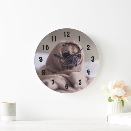 Aardige Pug Grote Klok (Huis)