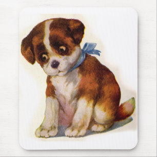 Aardige puppy uit de jaren 30 nr. 2 muismat