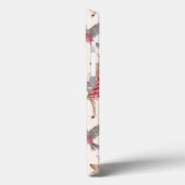 Aardige rendieren, vogels, bloemen Case-Mate iPhone case (Achterkant / Links)