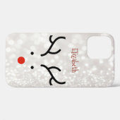 Aardige Rendiergezicht,Bokeh Case-Mate iPhone Case (Achterkant (horizontaal))