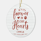 Aardige Rustieke Boerderij Huis Dierenmonument Keramisch Ornament (Links)