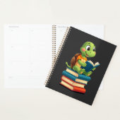 Aardige Schildpad Leest Boeken (4) Planner (Display)