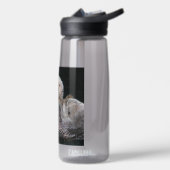 Aardige speelse zeeotters foto waterfles (Links)