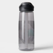 Aardige speelse zeeotters foto waterfles (Achterkant)
