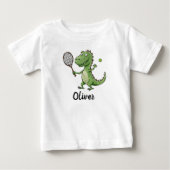 Aardige T-Rex Tennisspeler Persoonlijk (Voorkant)