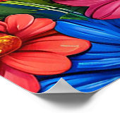 Aardige tekenfilmkat poster (Hoek)