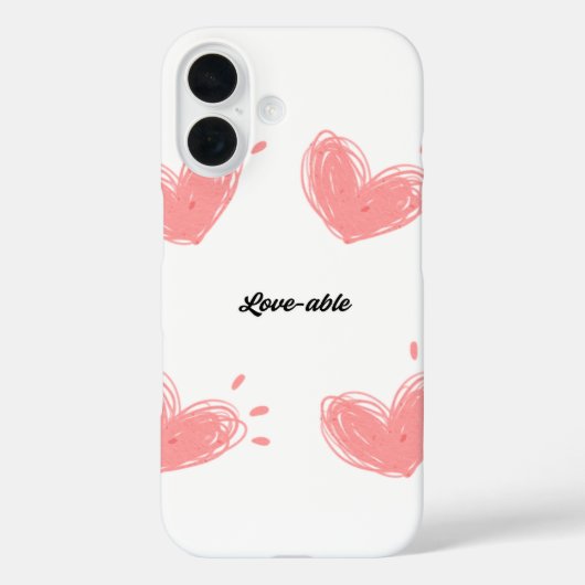 Aardige telefoonhoes Case-Mate iPhone case (Achterkant)