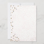 Aardige tweelingberen baby uitnodiging (Achterkant)