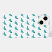 Aardige Whimsical Vogel Natuur Kunst Case-Mate iPhone Case (Achterkant (horizontaal))