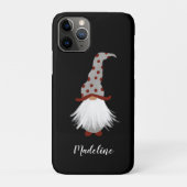 Aardige witte baardkabouter met naam Case-Mate iPhone case (Achterkant)