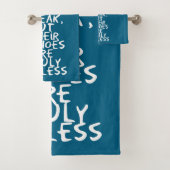 Aardige woorden bad handdoek (Insitu)