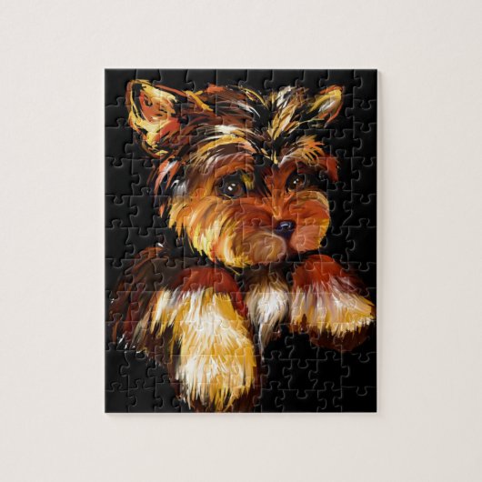 AARDIGE YORKIE POO LEGPUZZEL (Verticaal)