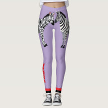 Aardige zebra Paarse achtergrond Schattig Meisjesa