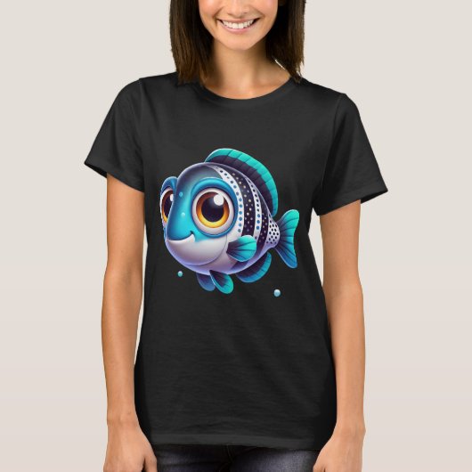 Aardige zoetwatrommelvis t-shirt (Voorkant)