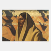 “Aardkenner” Westerse kunst van Maynard Dixon Inpakpapier Vel (Voorkant 2)