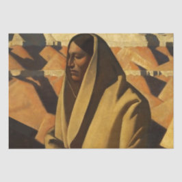“Aardkenner” Westerse kunst van Maynard Dixon Tissuepapier