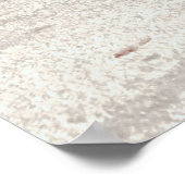 Aardkever naast kokokosbomen poster (Hoek)