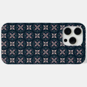 aardkleurige bloemige geometrische tegels Case-Mate iPhone case (Achterkant (horizontaal))