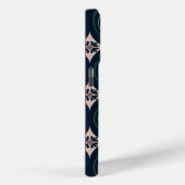 aardkleurige bloemige geometrische tegels Case-Mate iPhone case (Achterkant / Rechts)