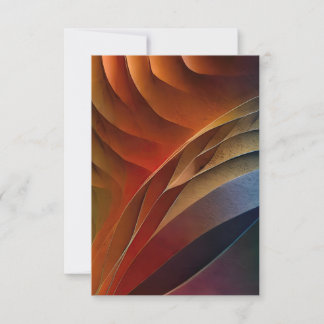 Aardkleurige duinen abstract kaart