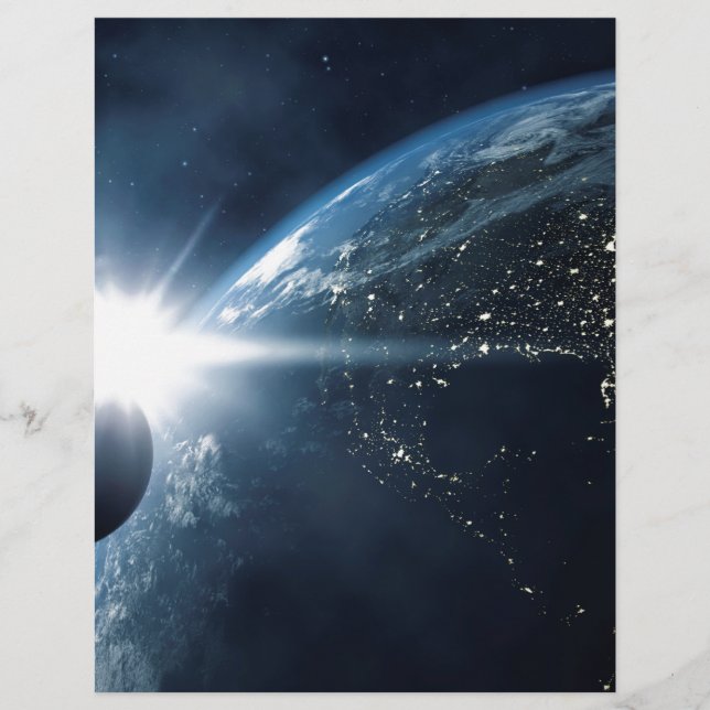 aardmaan en zon (Voorkant)