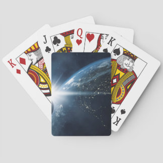 aardmaan en zon pokerkaarten